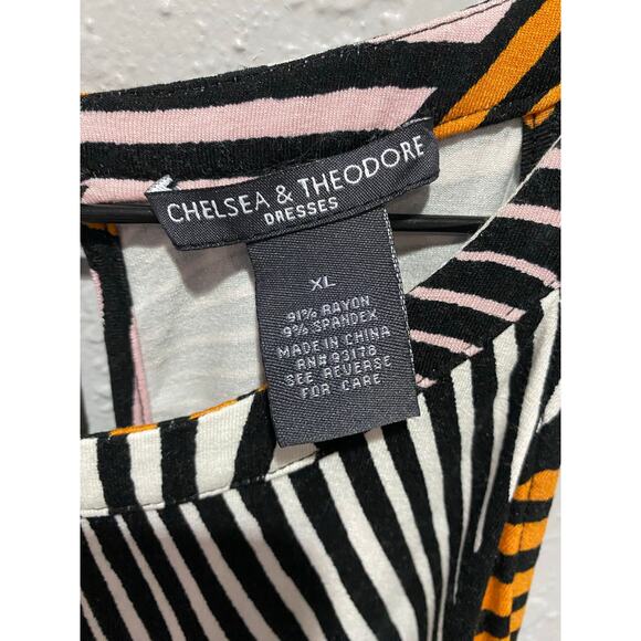 Chelsea and Theodore Strapless Mini Jersey Knit Dress Sz XL NWOT - Picture 3 of 7